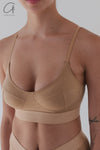 BASERANGE SOFT soft series collection bamboo fiber bamboo cotton bra underwear without steel ring France BAS-BRSO-BL-000-AURAL